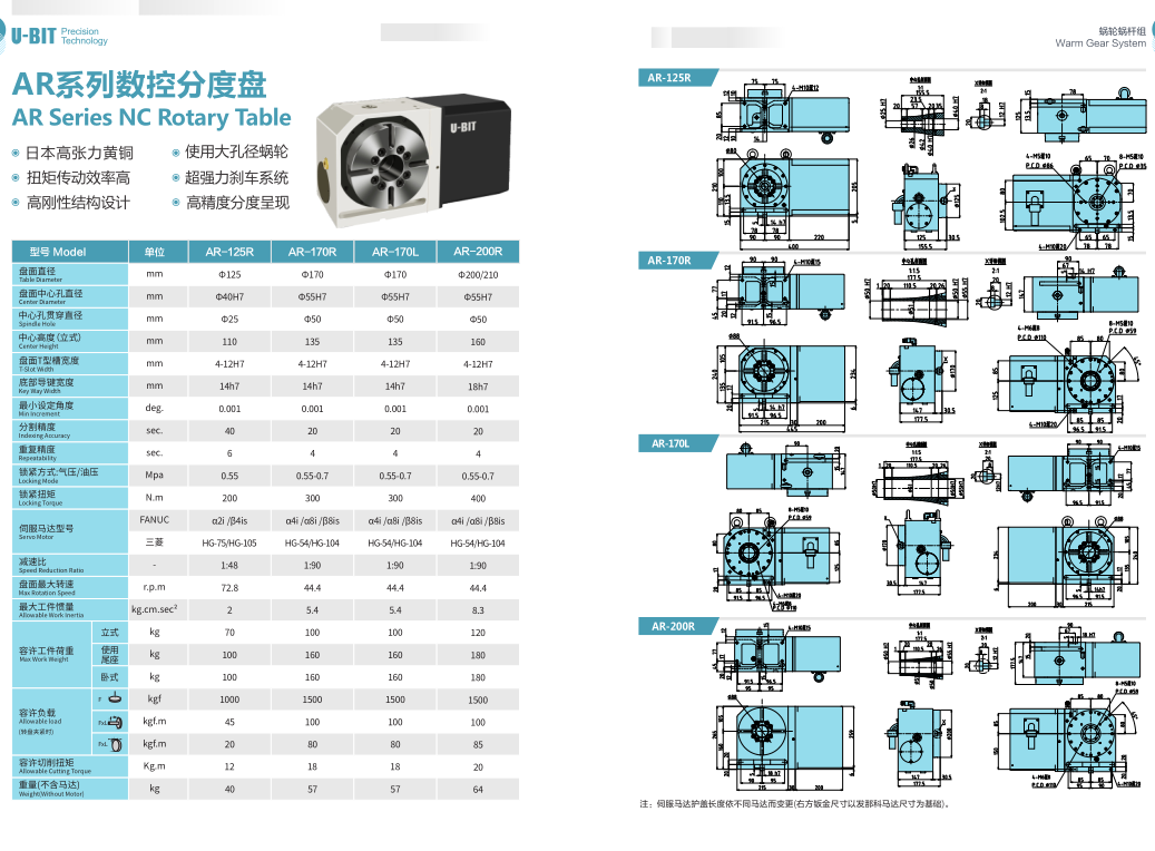 数控分度盘（型号AR-170L）